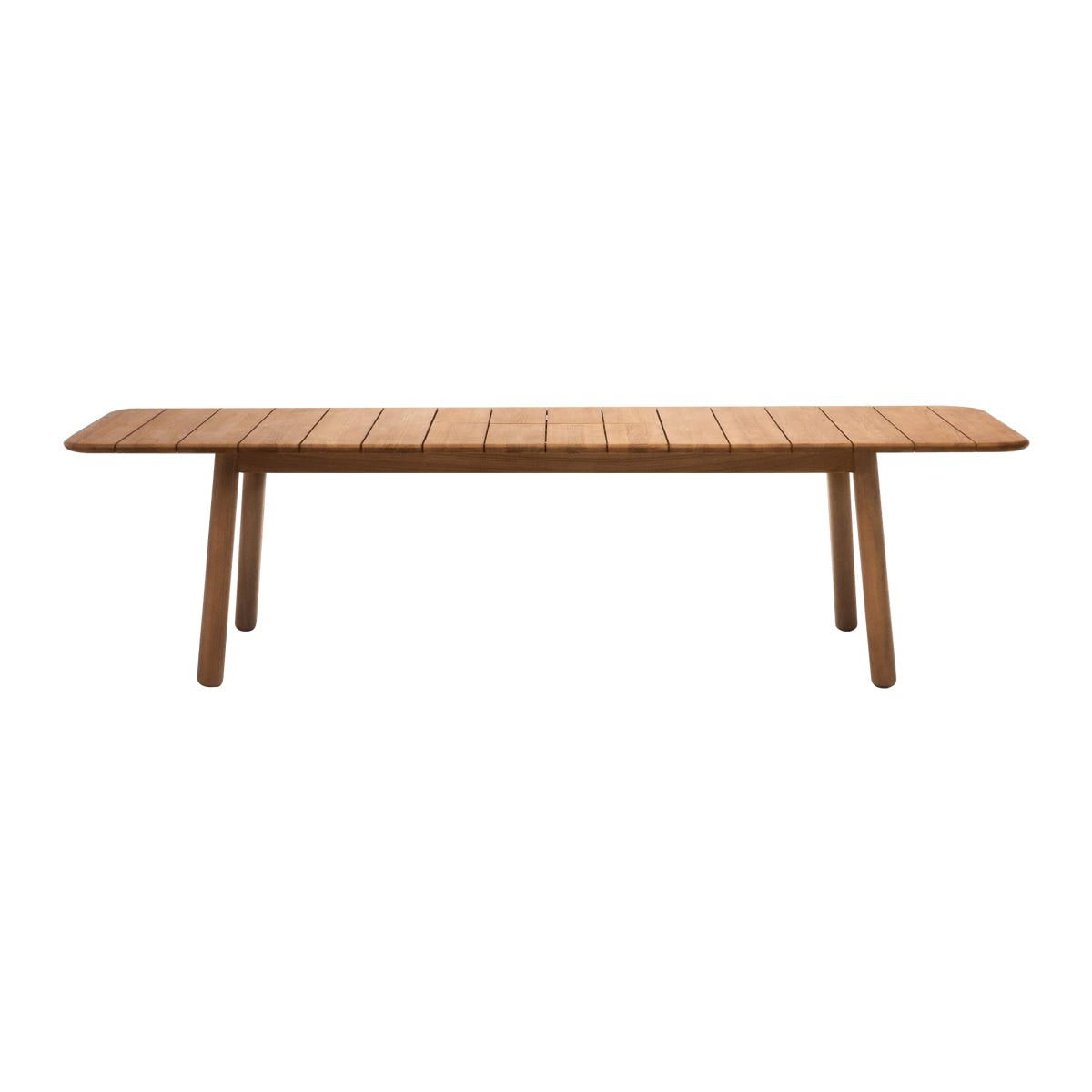 Table à manger extensible d'extérieur Turqueta (teck)