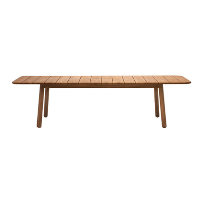 Table à manger extensible d'extérieur Turqueta (teck)