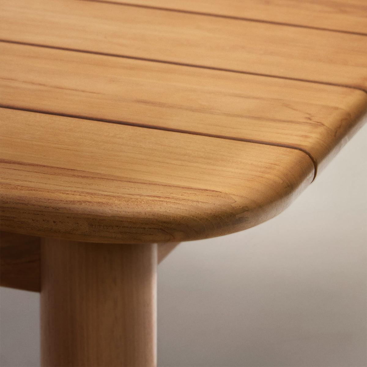 Table à manger extensible d'extérieur Turqueta (teck)