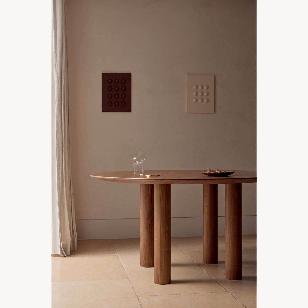 Table à manger ronde Earth