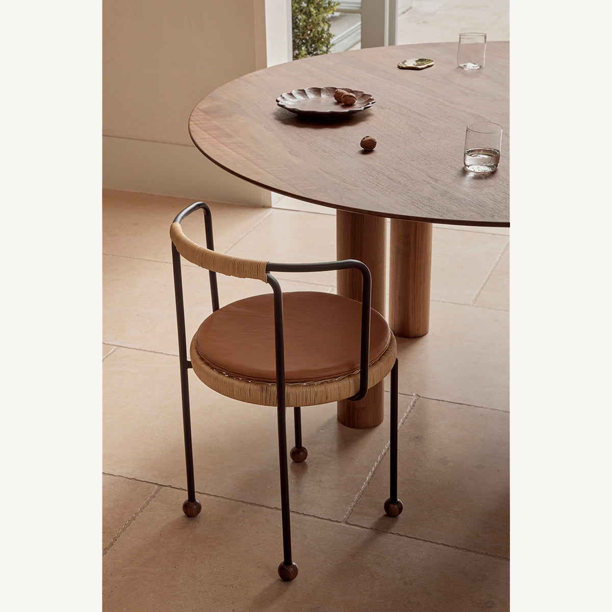 Table à manger ronde Earth