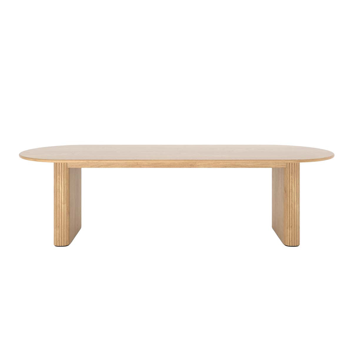 Table à manger ovale noire (280 cm)