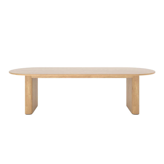 Table à manger ovale noire (280 cm)