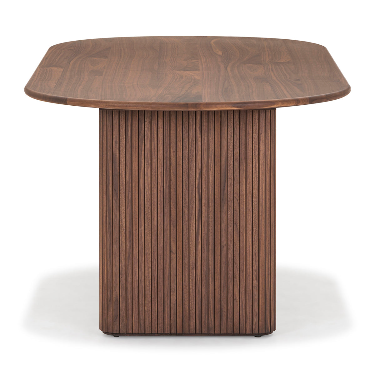 Table à manger ovale noire (220 cm)