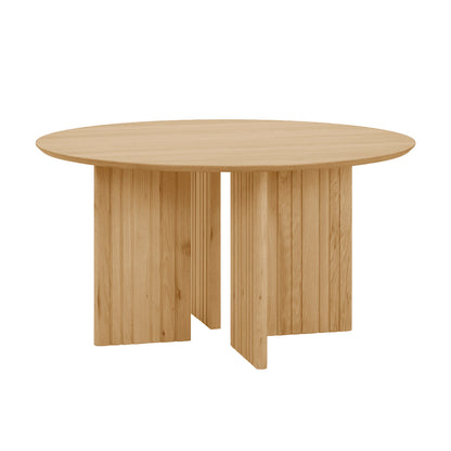 Table à manger ronde Rhythm (chêne, 120 cm)