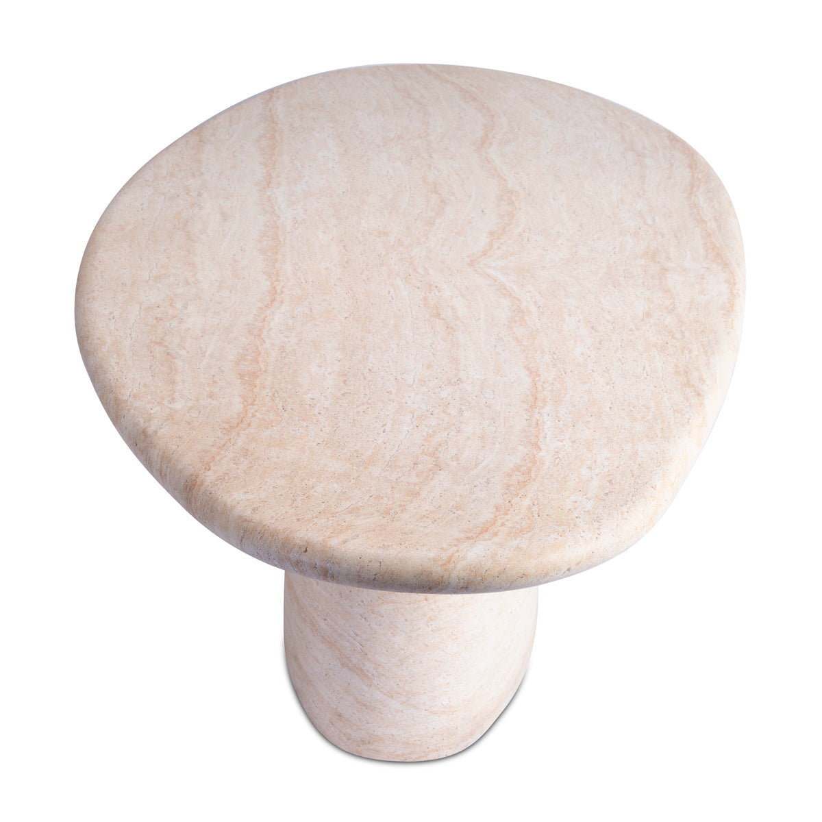 Table à manger Azzurra (finition travertin, 240 cm)