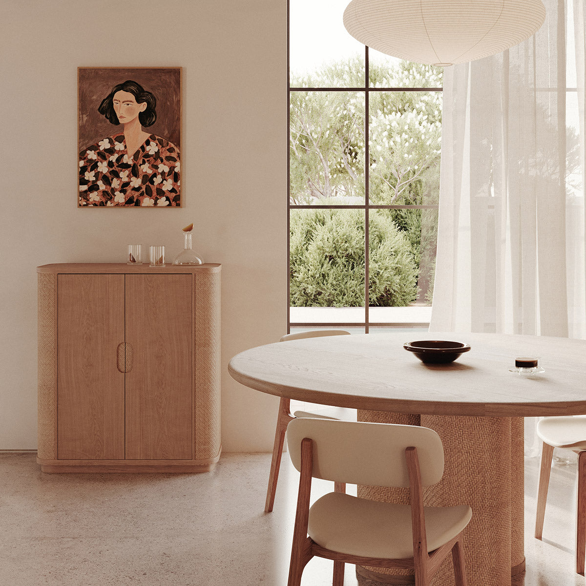 Table à manger Magnolia (chêne, 150 cm)