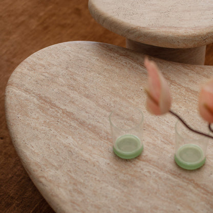 Table basse Azzurra (finition travertin)