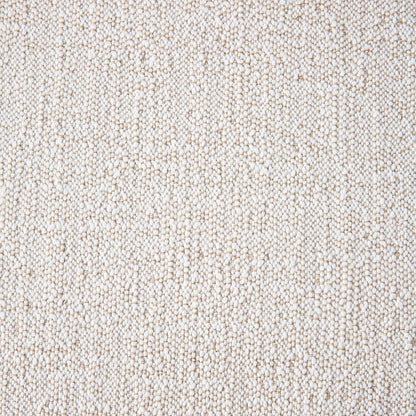 Repose-pieds d'extérieur Jack en tissu (teck, blanc cassé)