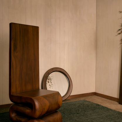 Miroir mural Molly (noyer)