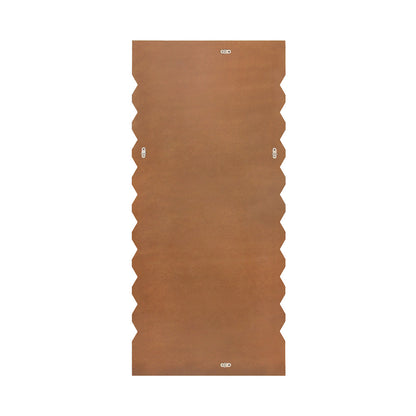 Miroir de sol en chêne Azzurra