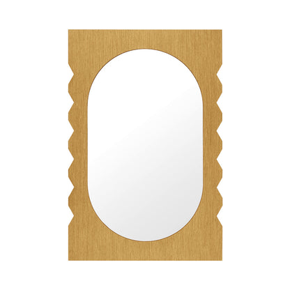 Miroir mural en chêne Azzurra