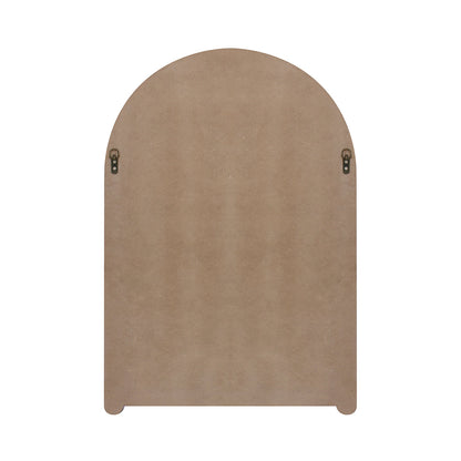 Miroir mural en arche d'ébène Valentina