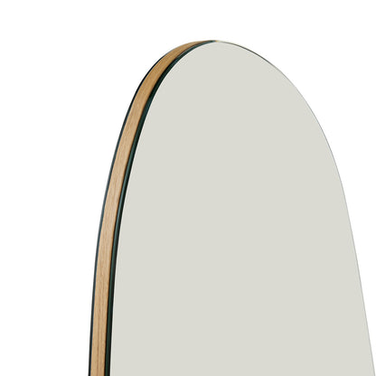 Miroir de sol en chêne