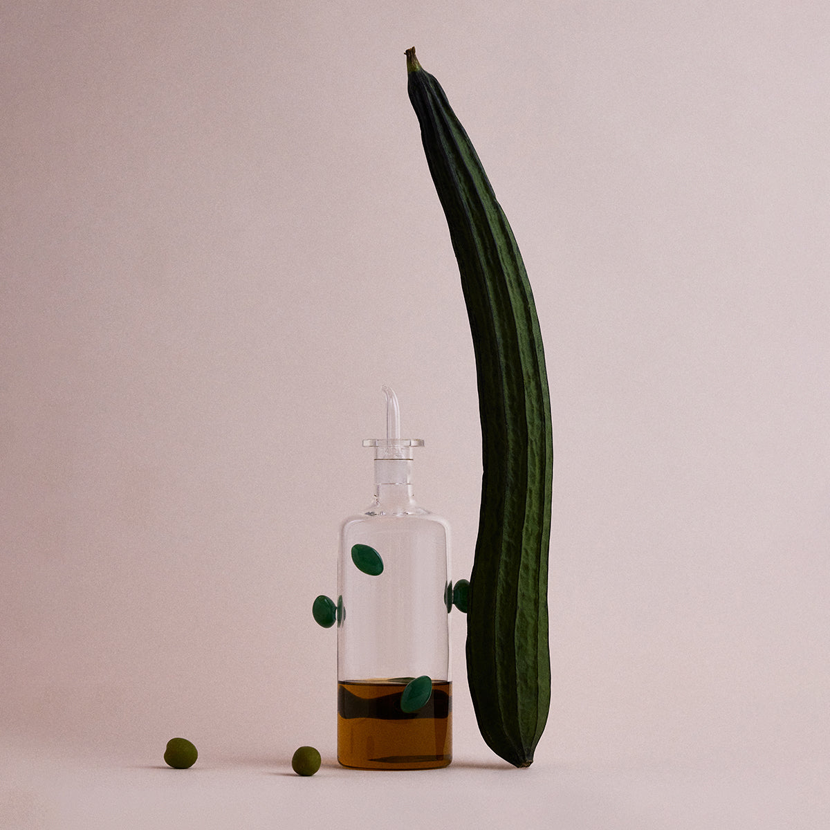 La bouteille Olive (Olive transparente/opaque)