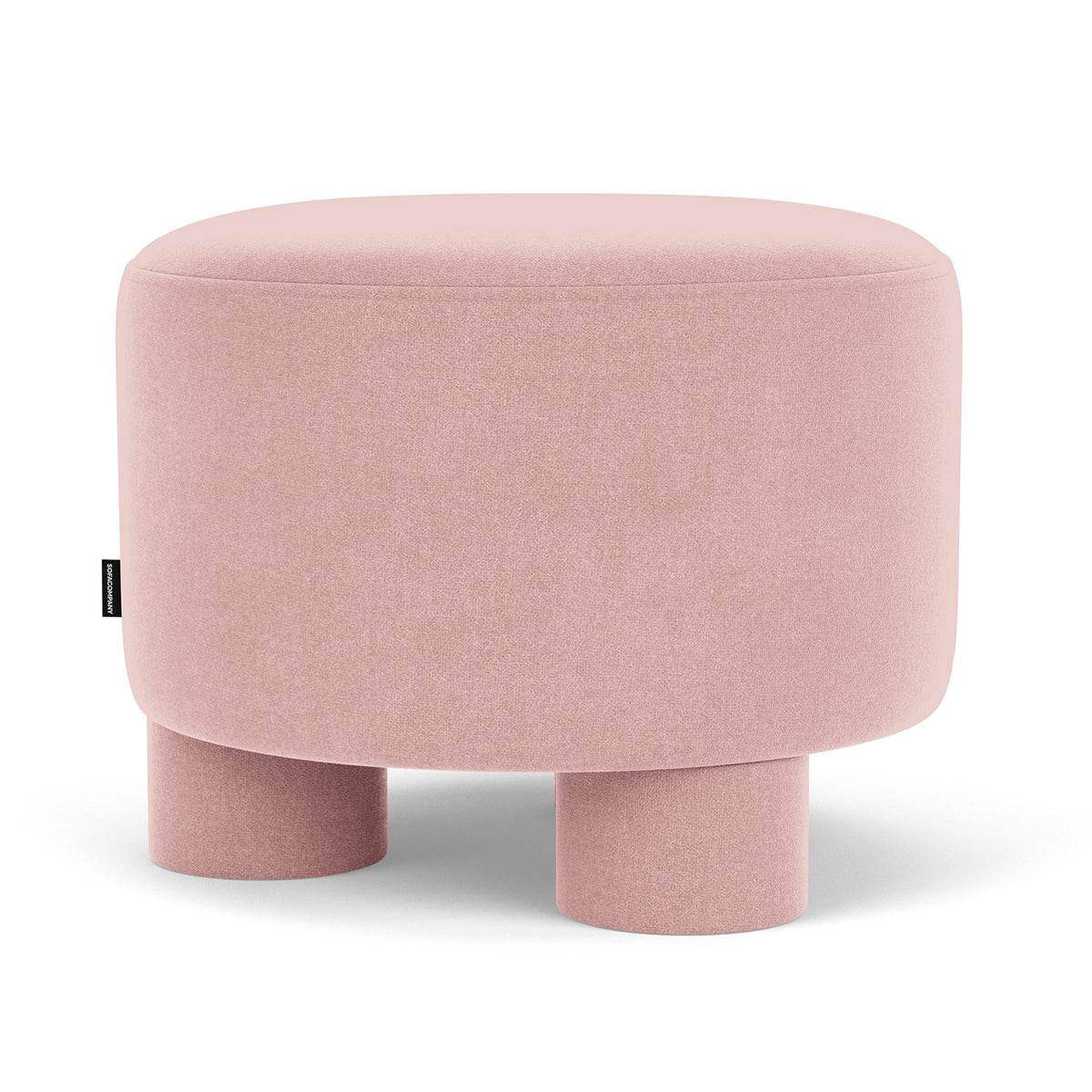 Pouf en tissu Faith (Rosa)
