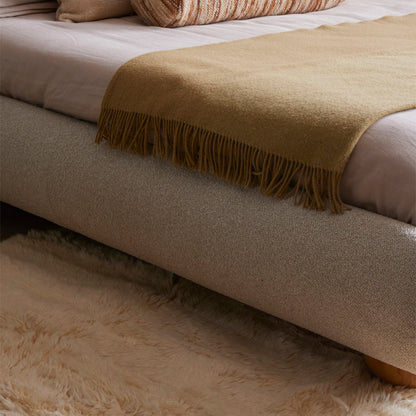 Tapis lavable en laine et peau de mouton Mackenzie