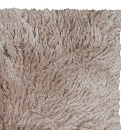 Tapis lavable en laine et peau de mouton Mackenzie
