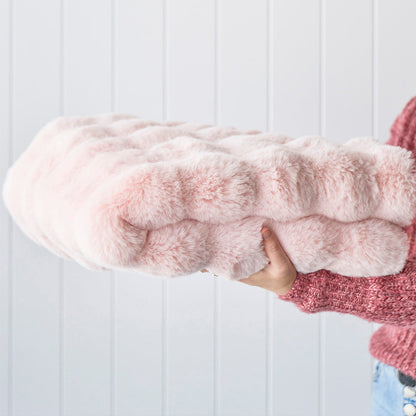 Tapis rond lavable à bulles