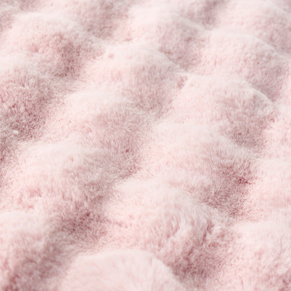 Tapis rond lavable à bulles