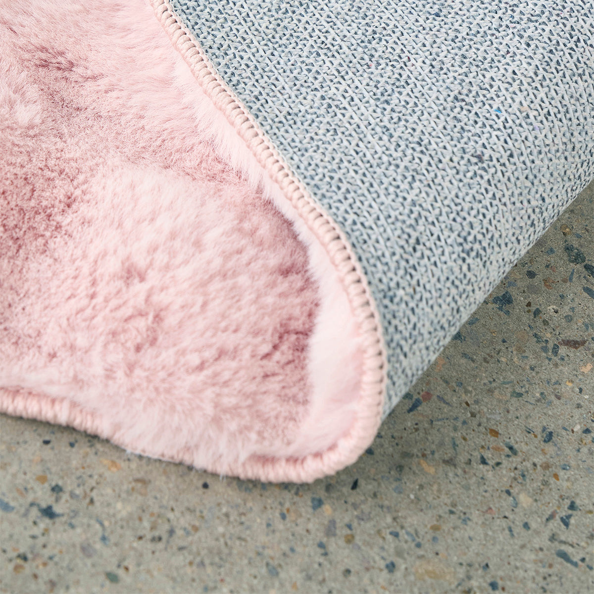 Tapis rond lavable à bulles