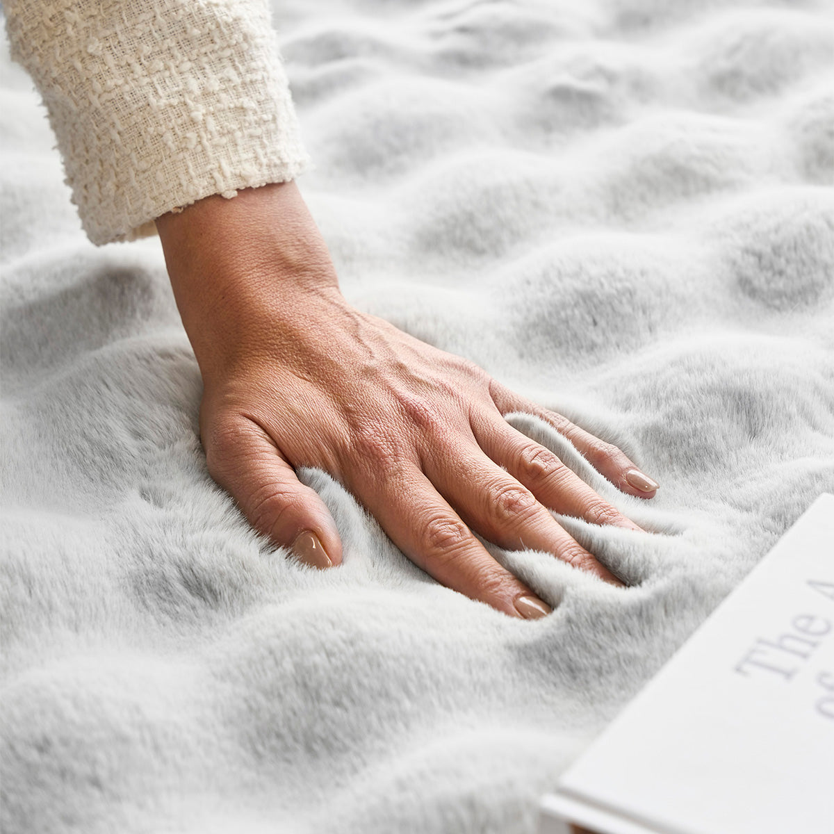 Tapis rond lavable à bulles