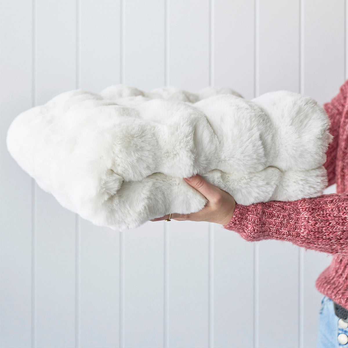 Tapis rond lavable à bulles