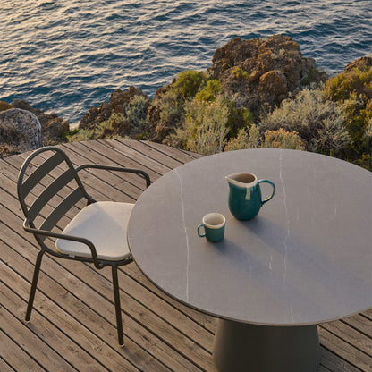 Table ronde Tudonis (verte, 120 cm)