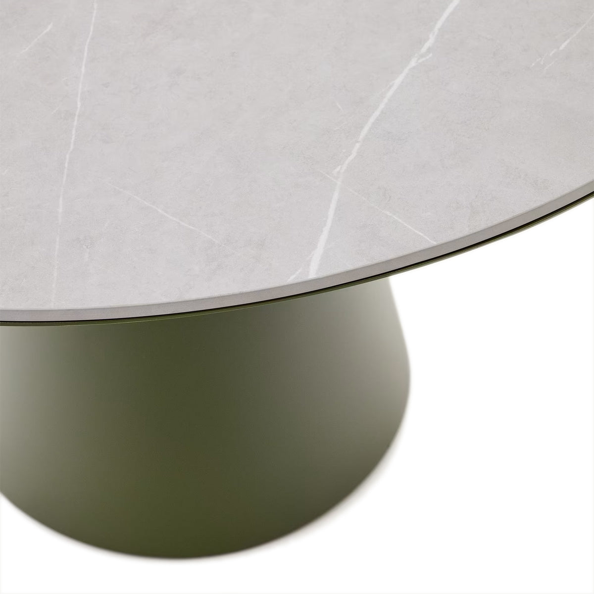 Table ronde Tudonis (verte, 120 cm)