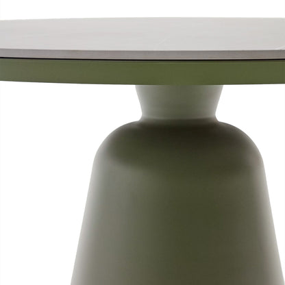 Table ronde Tudonis (verte, 120 cm)