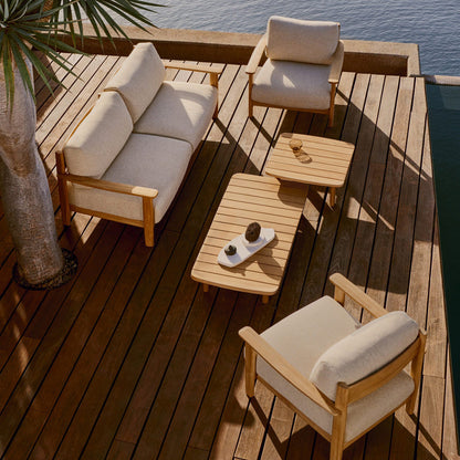 Canapé 3 places Tirant (teck)