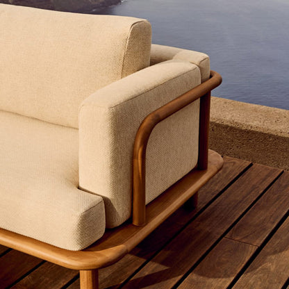 Canapé 3 places Turqueta (teck)