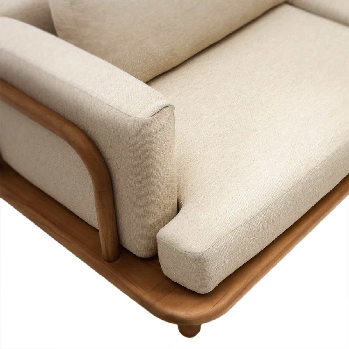 Canapé 3 places Turqueta (teck)