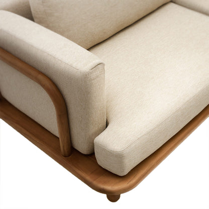 Canapé 3 places Turqueta (teck)