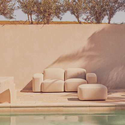 Canapé d'extérieur modulaire 2 places Muse (Collaroy Static)