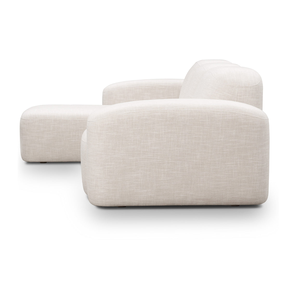 Canapé méridienne modulaire 3 places Muse LAF