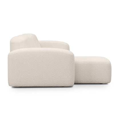 Canapé méridienne modulaire 3 places Muse LAF