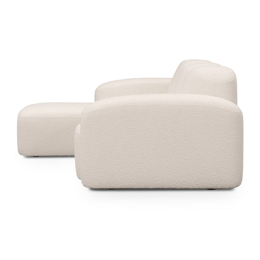 Canapé méridienne modulaire 3 places Muse LAF