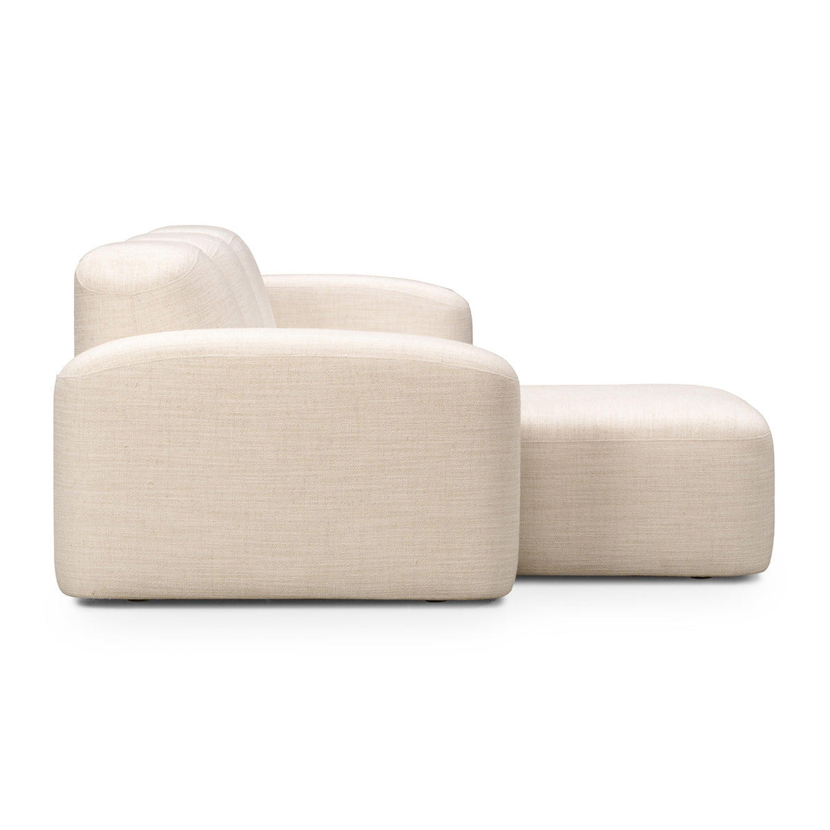 Canapé méridienne modulaire 3 places Muse LAF