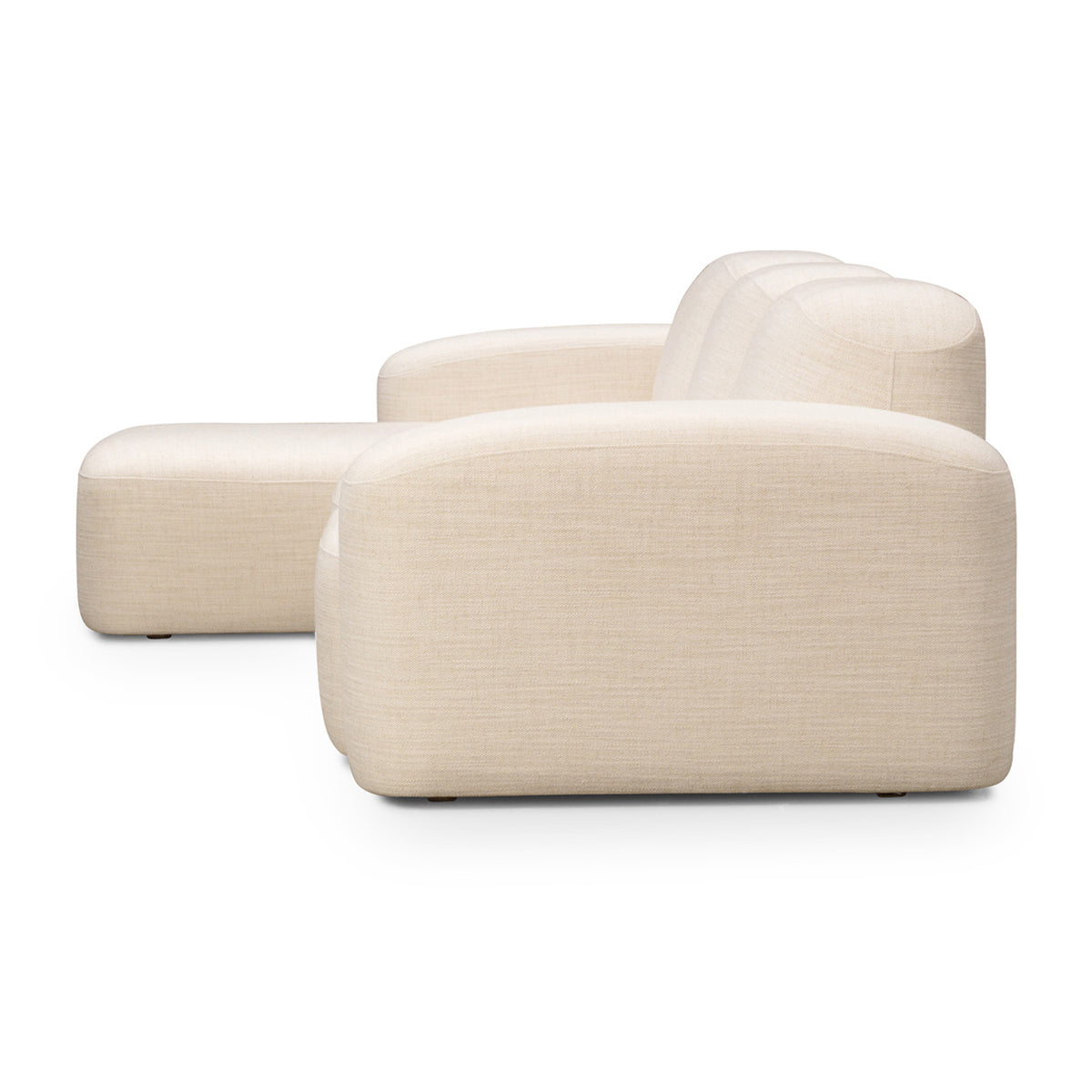 Canapé méridienne modulaire 3 places Muse LAF