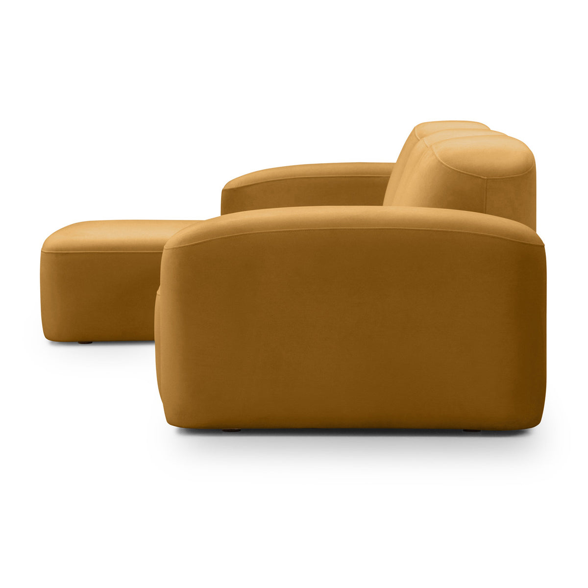 Canapé méridienne modulaire 3 places Muse LAF