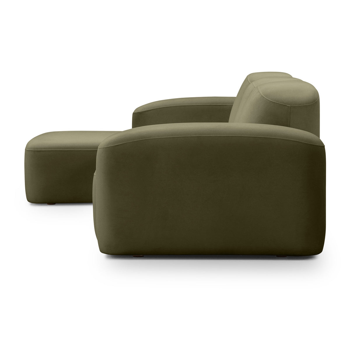 Canapé méridienne modulaire 3 places Muse LAF