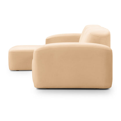 Canapé méridienne modulaire 3 places Muse LAF