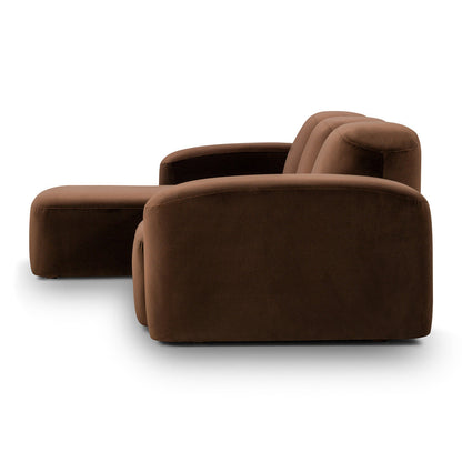 Canapé méridienne modulaire 3 places Muse LAF