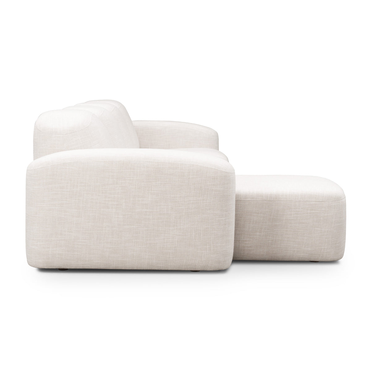 Canapé méridienne modulaire 4 places Muse LAF