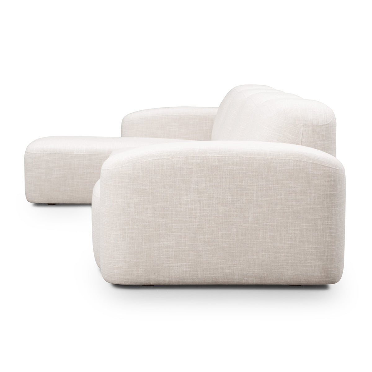 Canapé méridienne modulaire 4 places Muse LAF