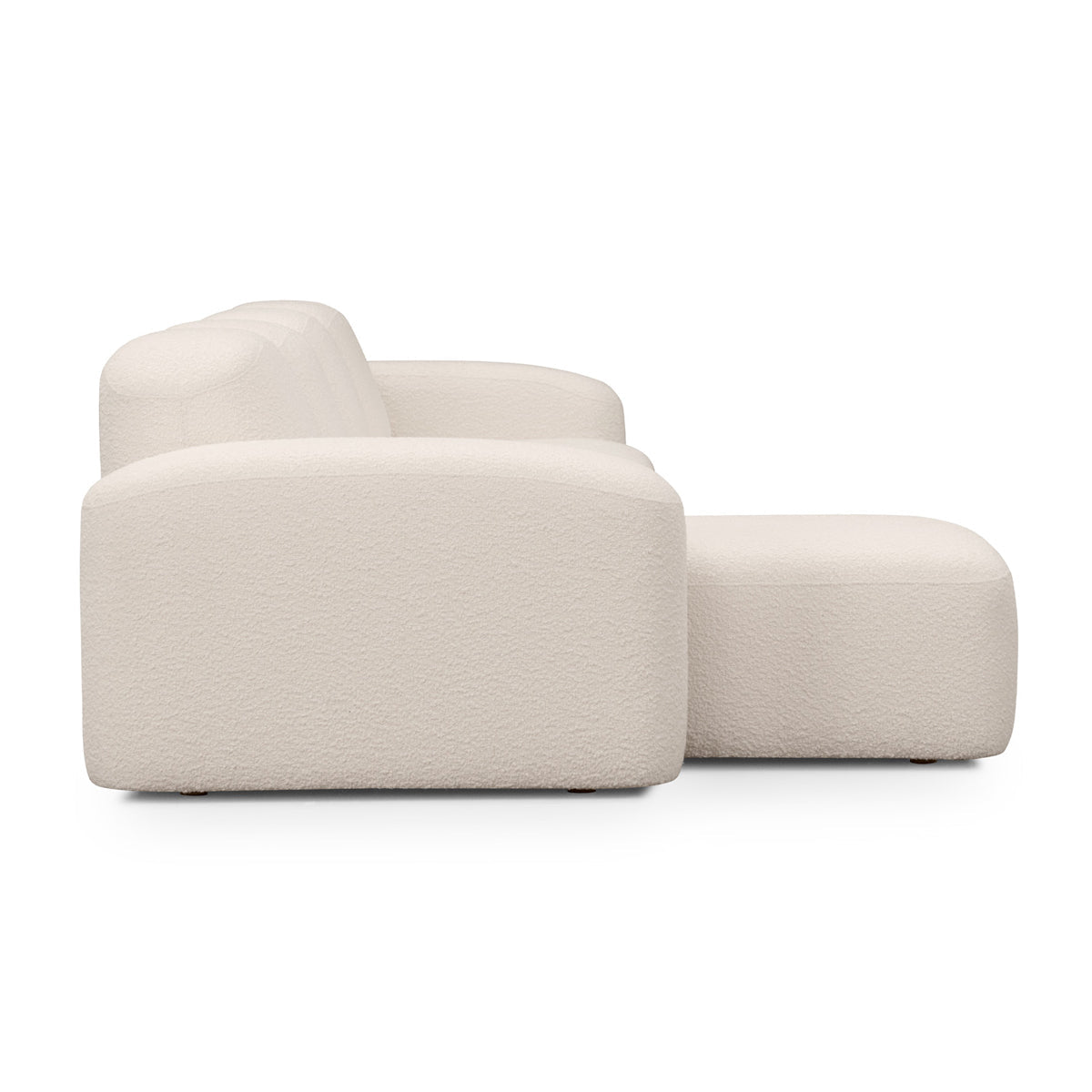 Canapé méridienne modulaire 4 places Muse LAF