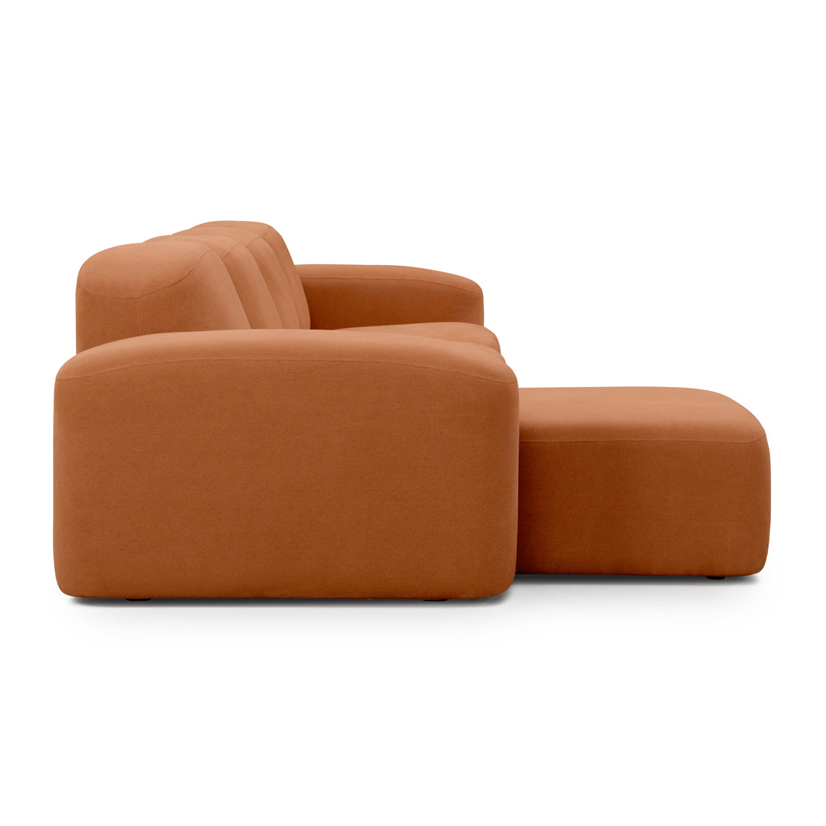 Canapé méridienne modulaire 4 places Muse LAF