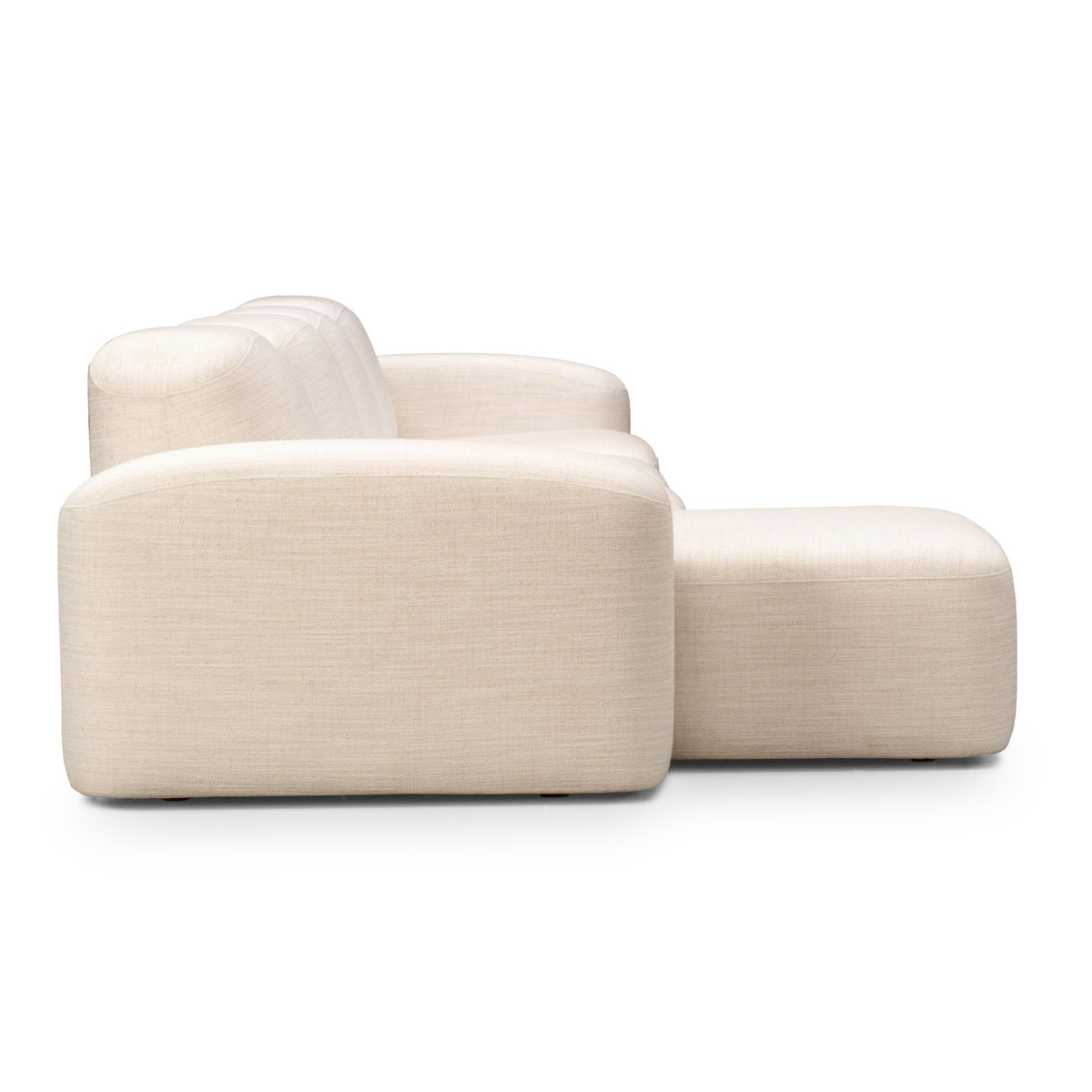 Canapé méridienne modulaire 4 places Muse LAF