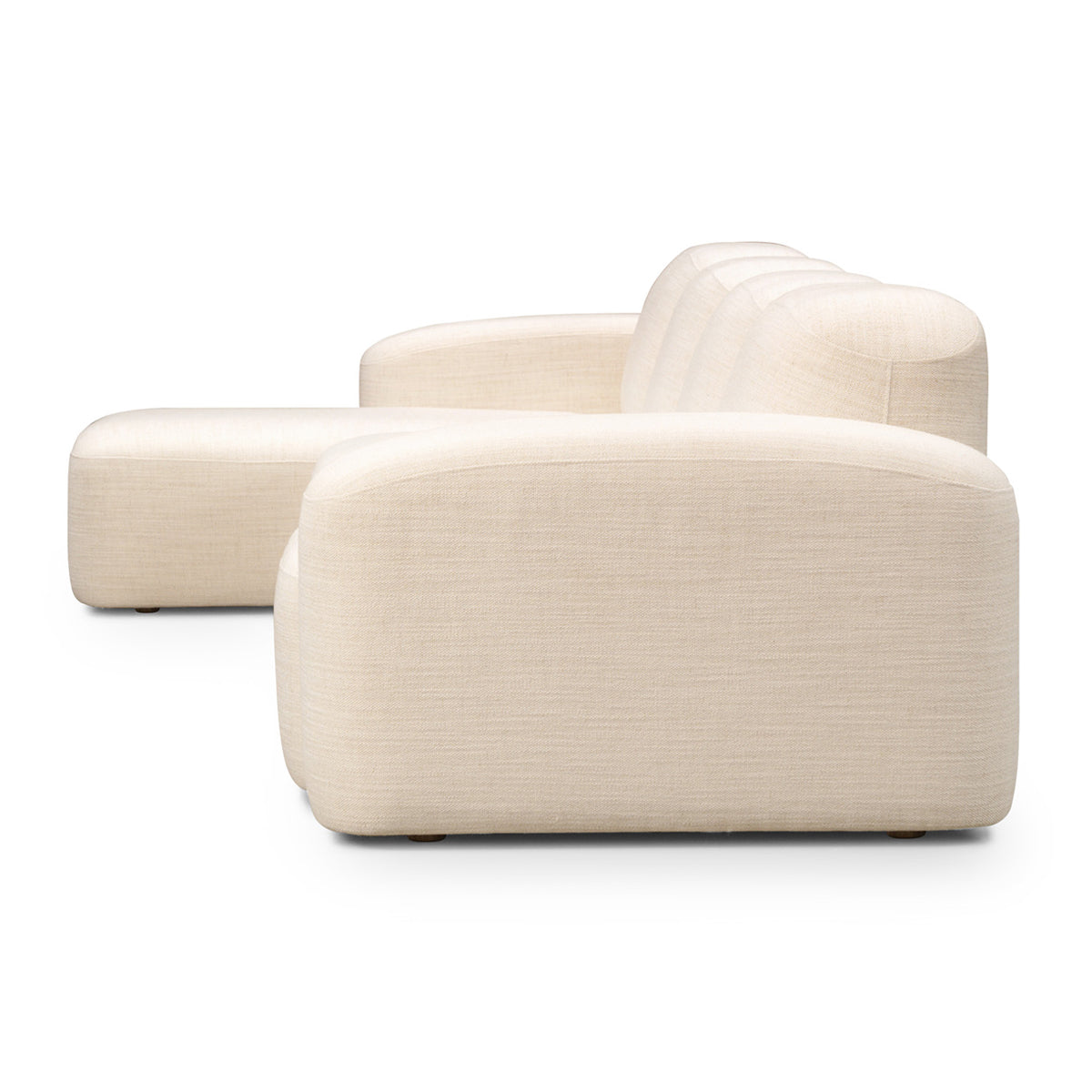 Canapé méridienne modulaire 4 places Muse LAF